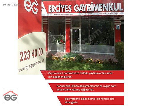 TALAS MEVLANA DA GÜZEL LOKASYONDA 750 LİK KÜTLE